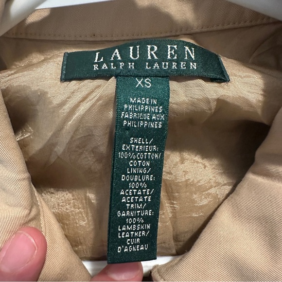 Lauren Ralph Lauren Tan Barn Jacket for Women Size XS Women’s *see description - Picture 12 of 12